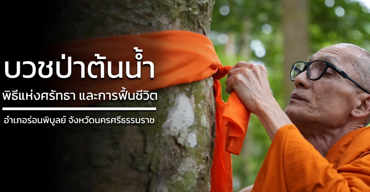 บวชป่าต้นน้ำ: พิธีแห่งศรัทธาและการฟื้นชีวิต